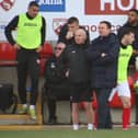 Morecambe boss Derek Adams has explained his comments on hoping any Morecambe takeover is completed within six months Picture: Ian Lyon