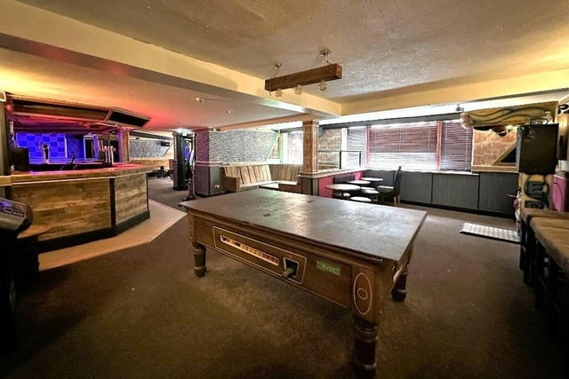 The games area at Nowhere lounge and bar in Morecambe. Picture courtesy of Nationwide Business Sales LTD, Castleford.