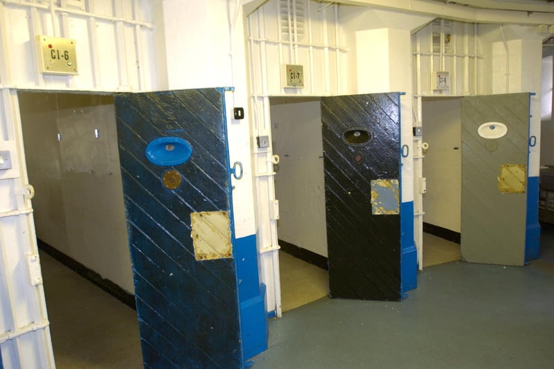 C Wing Cells once used for housing female prisoners.