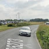 There are currently temporary traffic lights on Mellishaw Lane outside Lancaster Volkswagen which are causing some delays. Picture by Google Street View.