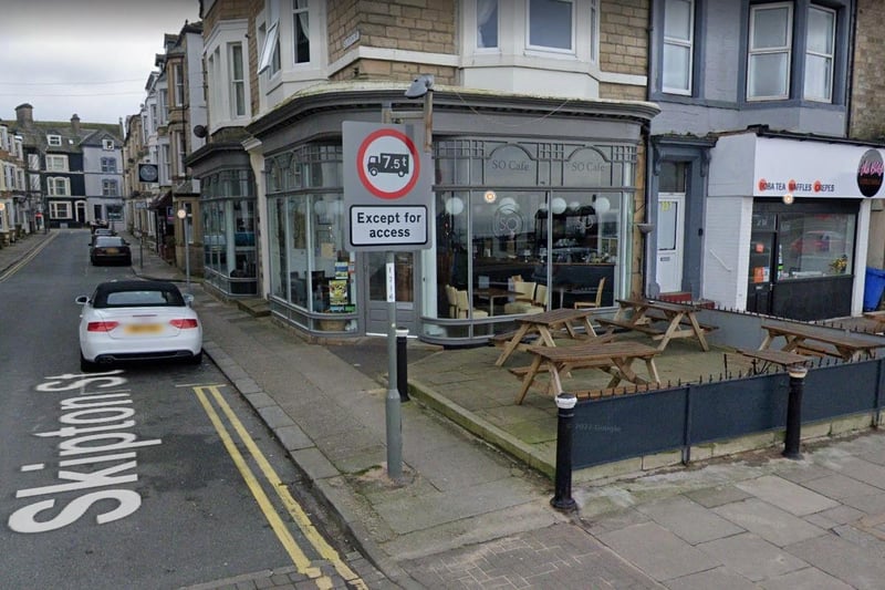 So Cafe at 238 Marine Road Central featured in the latest series of The Bay, when the cameras panned down Skipton Street after DI Manning and his wife are spotted after their date at The Midland by DS Jenn Townsend.