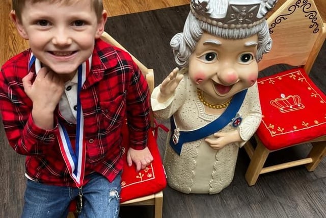 Theo celebrated on Wednesday at Lancaster University pre school. They celebrated with games and a lovely picnic and invited the children’s families to join them.