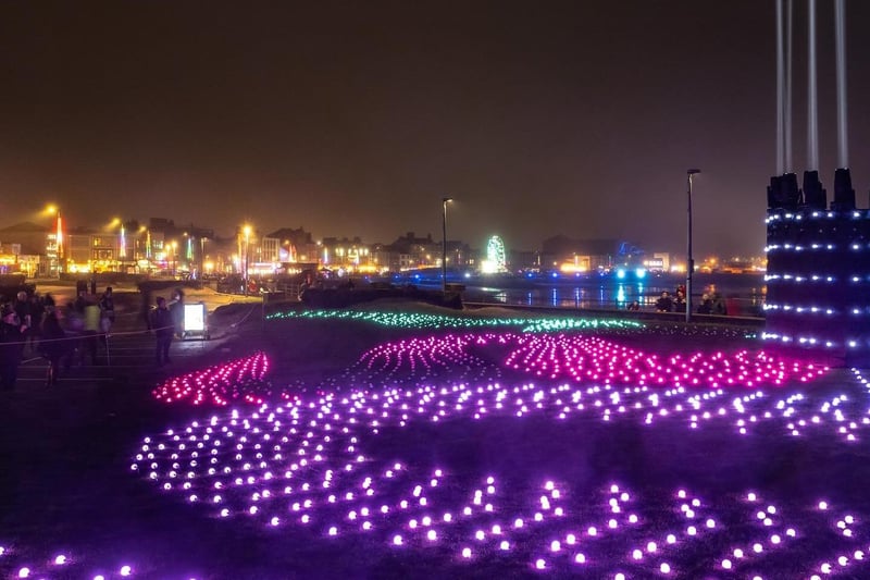 Morecambe was awash with fantastic light installations for Baylight 2024.