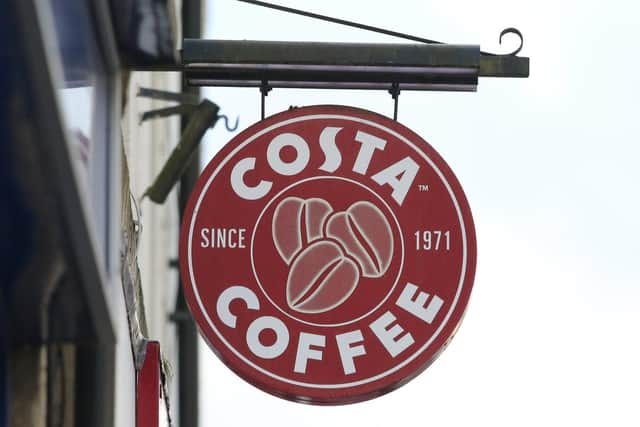 Costa Coffee is offering free iced drinks.