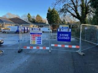 Aldi Morecambe Road is currently closed for refurbishment. Picture by Michelle Blade.
