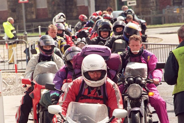 Motorbikes at Heysham