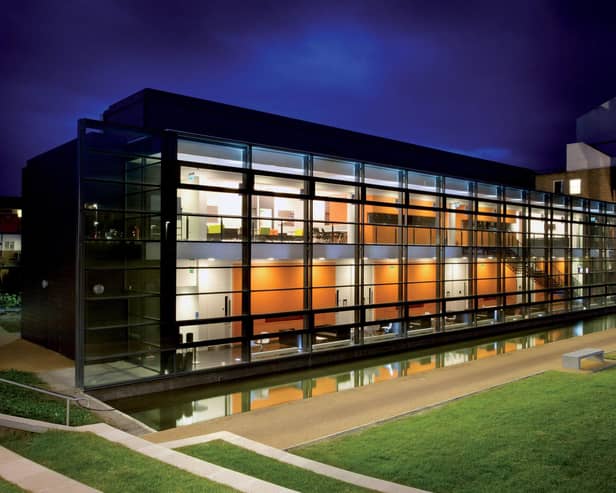 Lancaster University post-graduate statistics building.