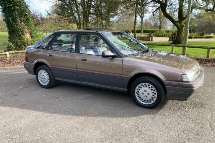 This rare 1991 Rover is up for sale in Leyland for £5,500.
It was ordered in Lynx Bronze paintwork with “Luxury Pack” compromising, of electric rear windows “Mink” full Leather interior plus automatic transmission / power steering and lattice alloy wheels.
The Leyland-based seller said: "This is the only one left in this colour combination and gets lots of attention at shows and last year was used in the new Take That musical “Greatest Days” ."

,