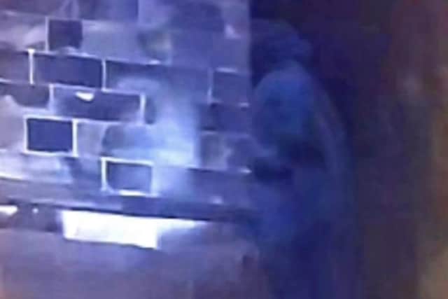 Is this the ghostly figure of a Pendle Witch at Lancaster Castle?