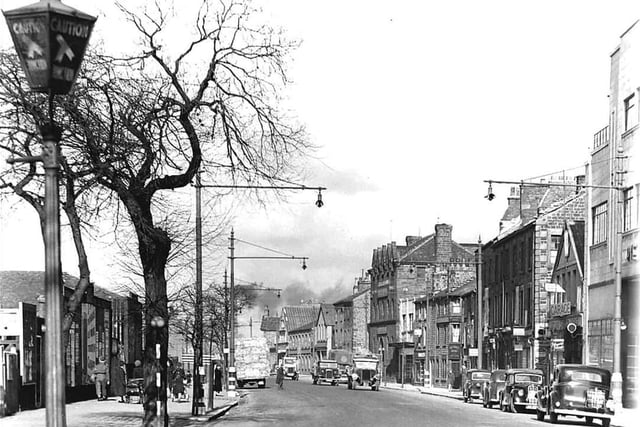 Parliament Street in 1940s Lancaster.