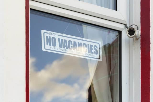 A familiar 'No Vacancies' sign.