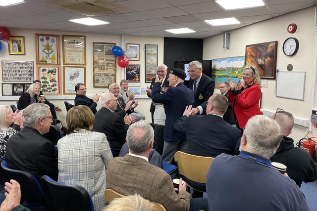There was a really good turnout at the official opening of the new veterans hub and drop-in centre in Morecambe.