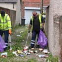 Work carried out to remove litter and fly-tipping in Morecambe and Lancaster. Photo: Lancaster City Council