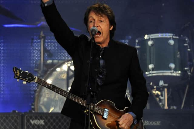 Sir Paul McCartney. Picture by Jane Barlow.