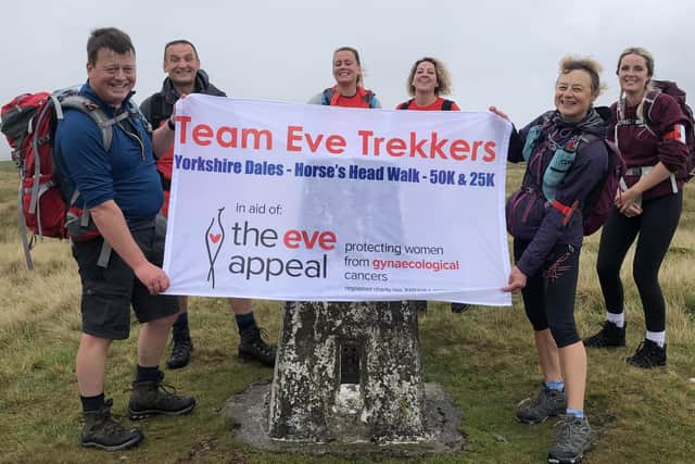 Some of the Team Eve trekkers.
