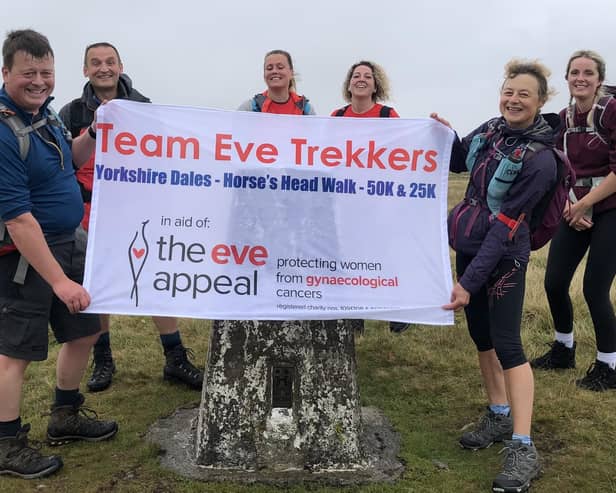 Some of the Team Eve trekkers.