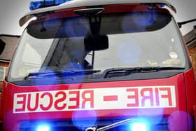 Fire crews raced to the scene of a house on fire in Garstang.