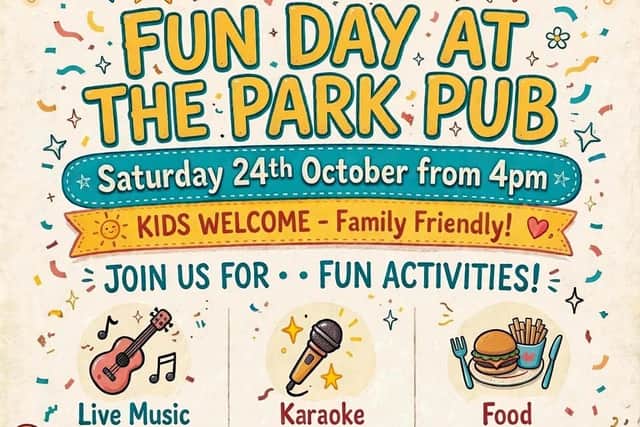 A fun day is being held at The Park in Lancaster in aid of a wheelchair-bound woman with MS who needs to raise £30k for specialist treatment abroad.