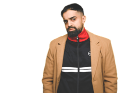 Raul Kohli is the host at Lancaster Comedy Club shows.