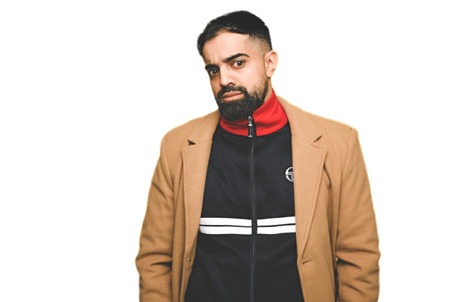 Raul Kohli is the host at Lancaster Comedy Club shows.