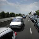 Delays are expected on the M6 near Lancaster between junctions 34 and 35.