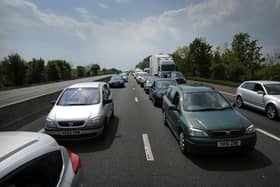 Delays are expected on the M6 near Lancaster between junctions 34 and 35.