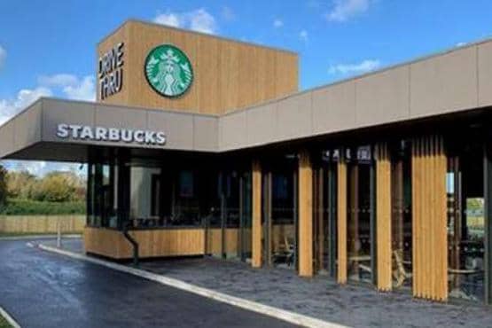 How the new Starbucks drive-thru could look. Photo: Lancaster City Council website
