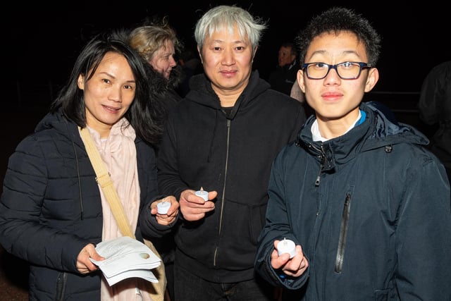 Members of the Chinese community attended the candlelight vigil and memorial service for Chinese cocklers 20 years on from disaster. Photo: Kelvin Lister-Stuttard.