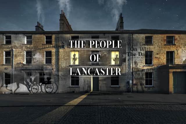 Imaginative projection work will bring The People of Lancaster to life in Dalton Square during Light Up Lancaster.