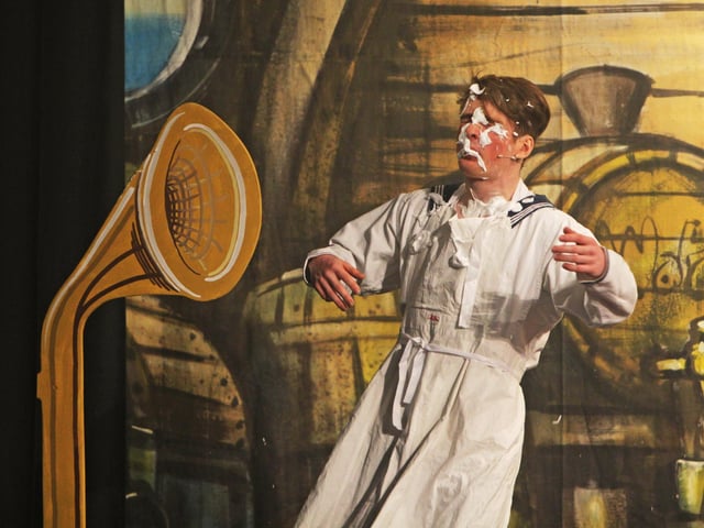 A scene from Dick Whittington by the Lancaster Footlights.