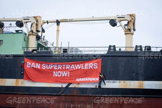 Cat Smith has discussed her concerns with Greenpeace, who have also been lobbying government to do more to protect our waters and our marine life. Photo: Greenpeace