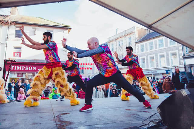 A programme of outdoor performances will take place in Market Square during Lancaster's Chinese New Year Festival.