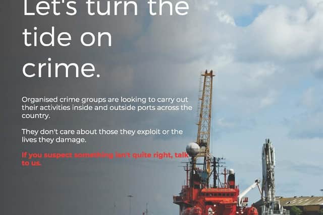 Crimestoppers have launched a campaign to tackle crime at Heysham Port.