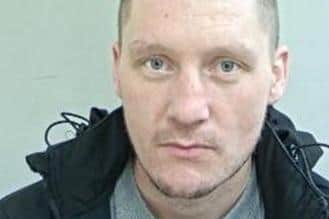 Tony Dougherty is wanted by police on recall to prison (Credit: Lancashire Police)