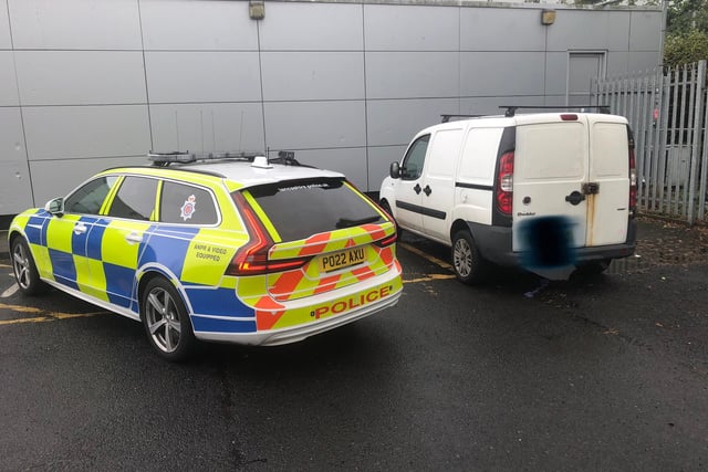This van was suspected to have a male inside wanted for recall to prison 
When it was stopped on the M6 southbound, the man said: "I keep getting stopped by other forces, I’m the wrong male."
But police patrols were able to call his bluff with DVLA photos and fingerprint scanners.