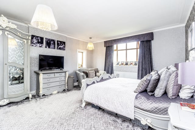 The master bedroom at the property on Draycombe Drive. Picture by Farrell Heyworth.