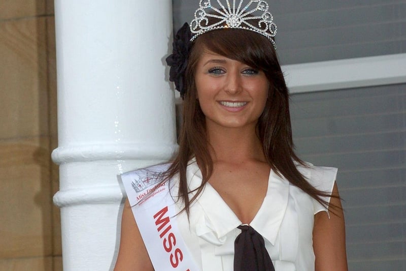 Winner of Miss Morecambe 2010, Stephanie Jackson, 20, from Morecambe