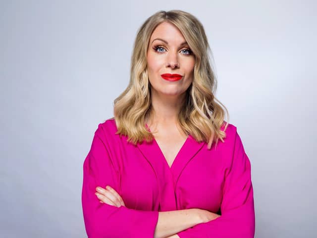 Comedian Rachel Parris is on tour in 2024. Picture by Karla Gowlett.