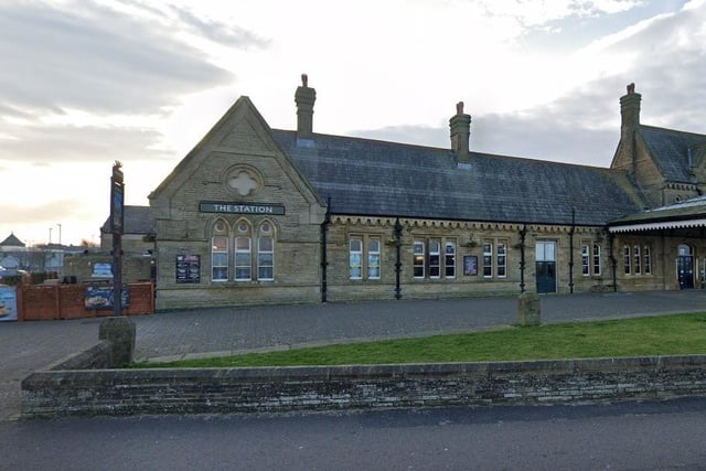 Housed in Morecambe's old train station in Marine Road West, 1,418 Google reviews rated the pub 3.9 out of 5.