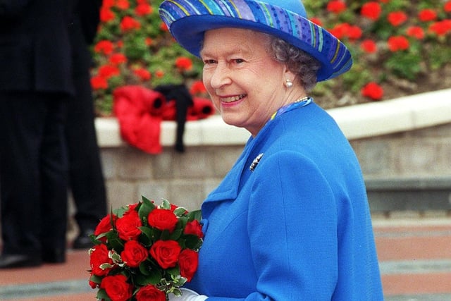The Queen on a visit to Morecambe. Picture by Dave Nelson.