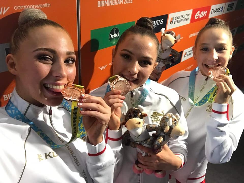 Fylde coast rhythmic gymnastics star gets Commonwealth bronze after ...