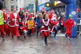The Santa Dash in aid of CancerCare takes place this Sunday lunchtime.