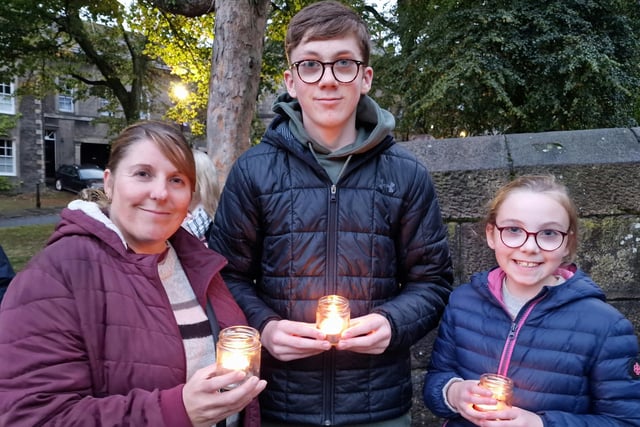 People of all ages attended the vigil.