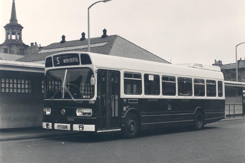 Bus travel, 1974-style. If you know who took this photo, contact Lancaster City Museum.