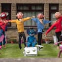 A selection of scarecrows from ET, Star Trek and Lilo and Stitch at the Wray Scarecrow Festival 2024 with a sci-fi theme.