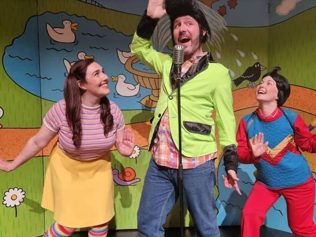 Children's show at The Dukes brings 'Shark in the Park' books to life for the whole family.