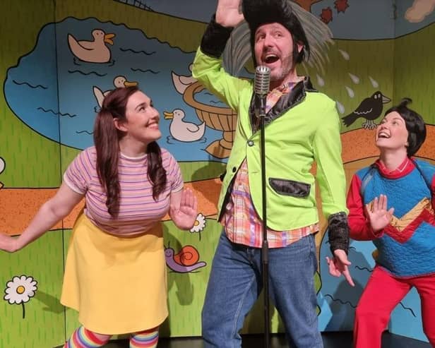Children's show at The Dukes brings 'Shark in the Park' books to life for the whole family.