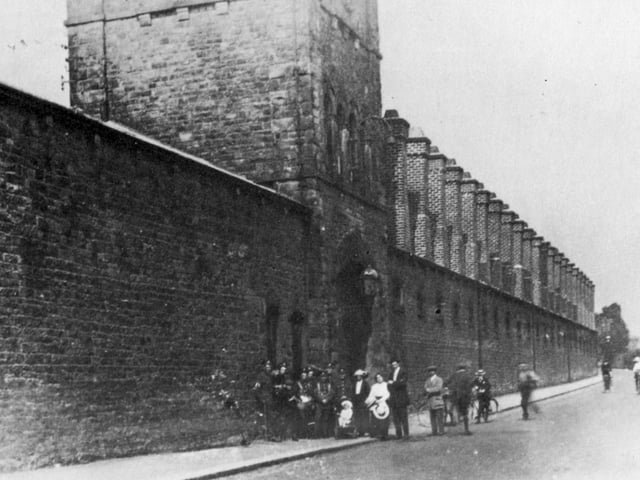 The Lancaster wagon works on Caton Road where the blacksmith's workshop was flooded, extinguishing the forge fires. Photo: David Kenyon.