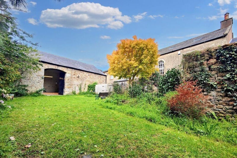 The barn has housed a silversmith and jewellery maker in recent years.