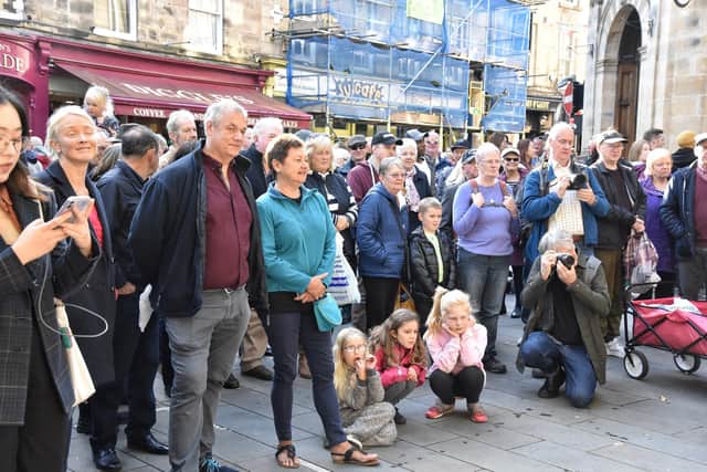 Crowds watch the events at the 2019 Lancaster Music Festival.